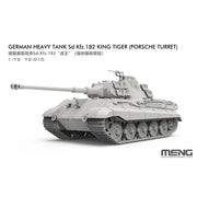 Meng 1/72 German Heavy Tank Sd.Kfz.182 King Tiger (Porsche Turret) Model Kit