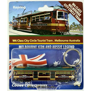 Cooee 1/160 W Class Melbourne City Circle Tram Keyring