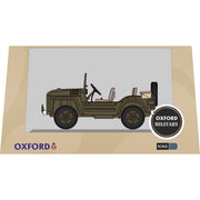 Oxford 76AC004 OO Austin Champ RASC Fire Service