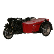 Oxford 76BSA003 1/76 Motorcycle And Sidecar Royal Mail