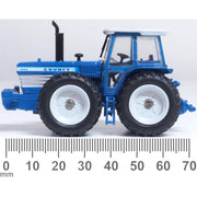 Oxford 76FCT001 1/76 Ford County Tractor -Blue