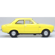 Oxford 76FE004 1/76 Ford Escort MK1 Daytona Yellow