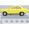 Oxford 76FE004 1/76 Ford Escort MK1 Daytona Yellow