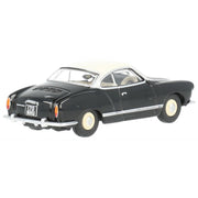 Oxford 76KG002 OO VW Karmann Ghia in Black / Lotus White