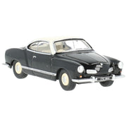 Oxford 76KG002 OO VW Karmann Ghia in Black / Lotus White