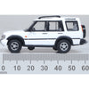 Oxford 76LRD2004 1/76 Land Rover Discovery 2 Chawton White
