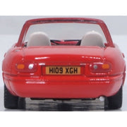 Oxford 76MAZ001 1/76 Mazda Mx5 MK1 (Open) Classic Red