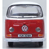 Oxford 76VW033 1/76 VW Bay Window Pick Up Poppy Red/White