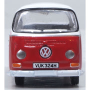 Oxford 76VW033 1/76 VW Bay Window Pick Up Poppy Red/White