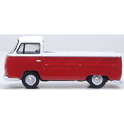 Oxford 76VW033 1/76 VW Bay Window Pick Up Poppy Red/White