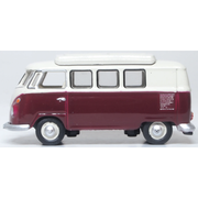 Oxford 76VWS010 1/76 VW T1 Camper Titan Red/Beige Grey
