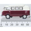 Oxford 76VWS010 1/76 VW T1 Camper Titan Red/Beige Grey