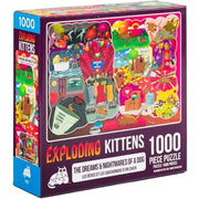 Exploding Kittens Puzzle Dreams and Nightmares of a Dog 1000pc Jigsaw Puzzle