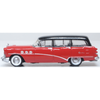 Oxford 87BCE54004 1/87 1954 Buick Century Estate Wagon Matador Red/Carlsbad Black