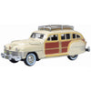 Oxford 87CB42003 HO Chrysler Town and Country Woody Wagon 1942 Catalina Tan