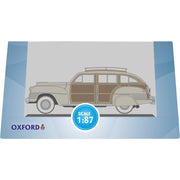 Oxford 87CB42003 HO Chrysler Town and Country Woody Wagon 1942 Catalina Tan