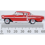 Oxford 87CIS58003 1/87 1958 Chevrolet Impala Sports Coupe Rio Red