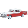 Oxford 87CNY55001 1/87 1955 Chrysler New Yorker Deluxe Coupe St. Regis Tango Red/Platinum