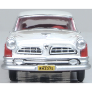 Oxford 87CNY55001 1/87 1955 Chrysler New Yorker Deluxe Coupe St. Regis Tango Red/Platinum