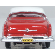 Oxford 87CNY55001 1/87 1955 Chrysler New Yorker Deluxe Coupe St. Regis Tango Red/Platinum