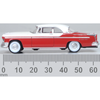 Oxford 87CNY55001 1/87 1955 Chrysler New Yorker Deluxe Coupe St. Regis Tango Red/Platinum