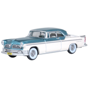 Oxford 87CNY55004 1/87 1955 Chrysler New Yorker Deluxe Coupe St. Regis Jade Green/Platinum