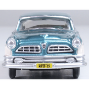 Oxford 87CNY55004 1/87 1955 Chrysler New Yorker Deluxe Coupe St. Regis Jade Green/Platinum