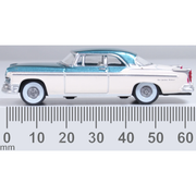Oxford 87CNY55004 1/87 1955 Chrysler New Yorker Deluxe Coupe St. Regis Jade Green/Platinum