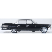 Oxford 87CSD61004 1/87 Cadillac Sedan De Ville 1961 Ebony