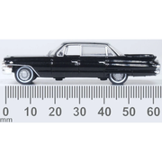 Oxford 87CSD61004 1/87 Cadillac Sedan De Ville 1961 Ebony