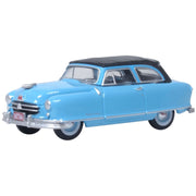 Oxford 87NR50001 1/87 1950 Nash Rambler Custom Landau Convertible (Closed) Strato Blue