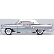 Oxford 87OC57003 1/87 1957 Oldsmobile 88 Convertible (Closed) Juneau Gray/Accent Red/White