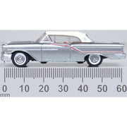 Oxford 87OC57003 1/87 1957 Oldsmobile 88 Convertible (Closed) Juneau Gray/Accent Red/White