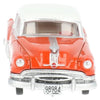 Oxford 87PC54004 HO Pontiac Chieftain 4-door 1954 in Coral Red / Winter White