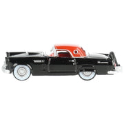 Oxford 87TH56008 HO Ford Thunderbird 1956 in Raven Black / Fiesta Red