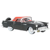 Oxford 87TH56008 HO Ford Thunderbird 1956 in Raven Black / Fiesta Red