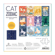 Galison Cat Zodiac 500pc Jigsaw Puzzle