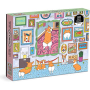 Galison Museum of the Corgi 1000pcs Jigsaw Puzzle