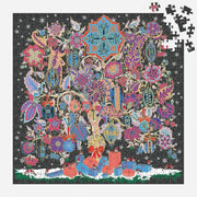 Galison Liberty Christmas Tree of Life 500pc Foil Jigsaw Puzzle