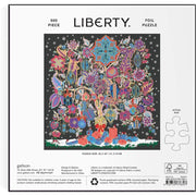 Galison Liberty Christmas Tree of Life 500pc Foil Jigsaw Puzzle