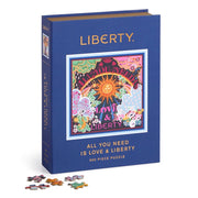 Galison Liberty All You Need Is Love Book 500pc Jigsaw Puzzle