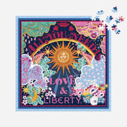 Galison Liberty All You Need Is Love Book 500pc Jigsaw Puzzle