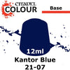 Citadel Base Kantor Blue 21-07 Acrylic Paint 12ml