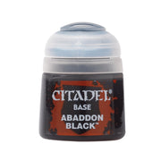 Citadel Base Abaddon Black 21-25 Acrylic Paint 12ml