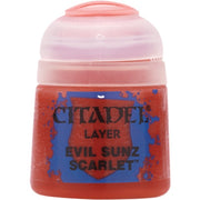 Citadel Layer Evil Sunz Scarlet 22-05 Acrylic Paint 12ml