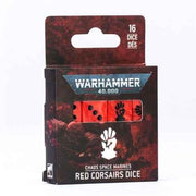 Warhammer 40000 Chaos Space Marines Red Corsairs Dice