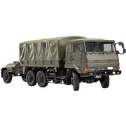 Aoshima 005891 1/35 3 1/2T Truck SKW-476 with Field Kitchen & Water Tank Trailer