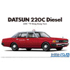 Aoshima A006224 1/24 Datsun 220C 1979 Hong Kong Taxi