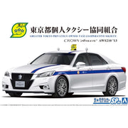 Aoshima A006225 1/24 Toyota ARS210 Crown Athlete 2013 Tokyo Individual Taxi Cooperative