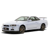 Aoshima A006251 1/32 Nissan R34 Skyline GT-R White Snap Kit